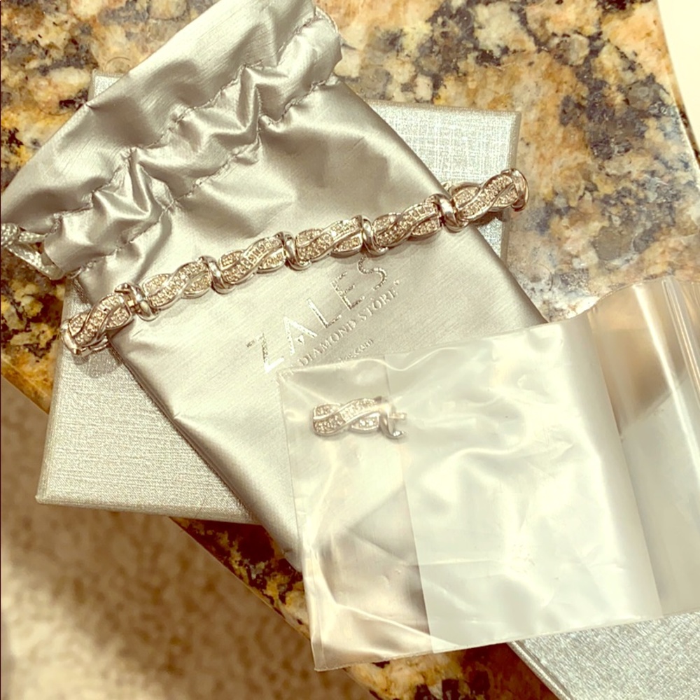 Diamond bracelet from Zales